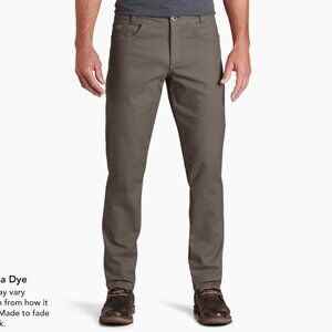 KUHL THE LAW JEANS PANT. MEN COLOR WALNUT SIZE 34X30